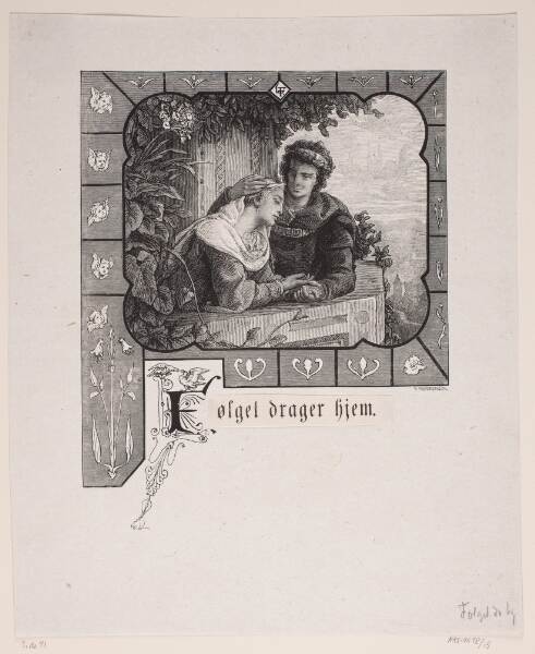F. Hendriksen, Følget drager hjem