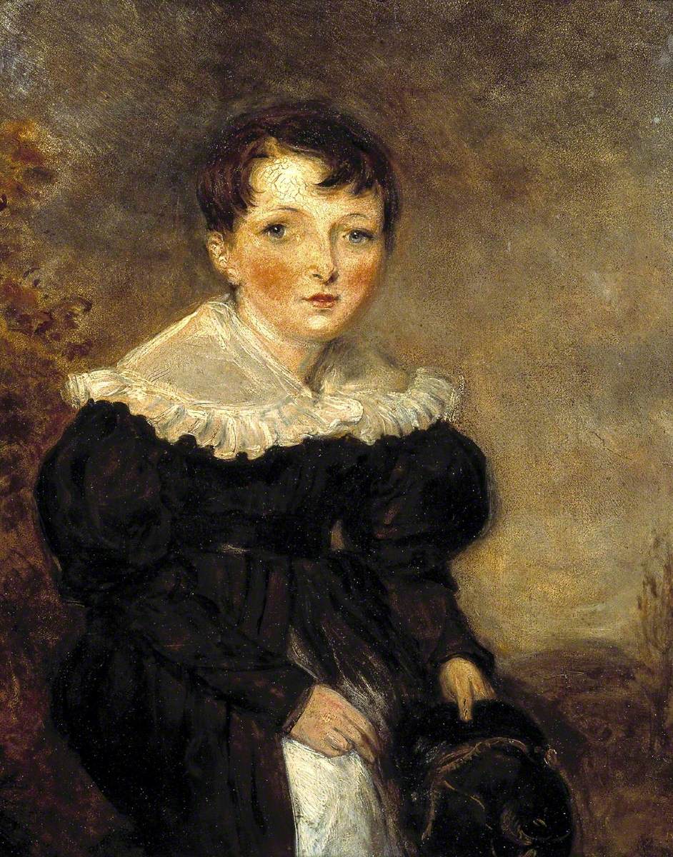Samuel Lane, Arthur Hughes at the Age of Four
