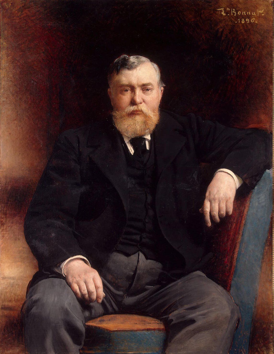 Léon Bonnat, Portrait of Prince Vyacheslav Tenishev