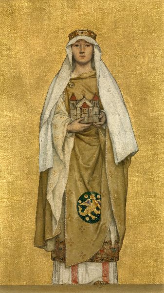 Albrecht De Vriendt, Judith, Wife of Baldwin I of Flanders