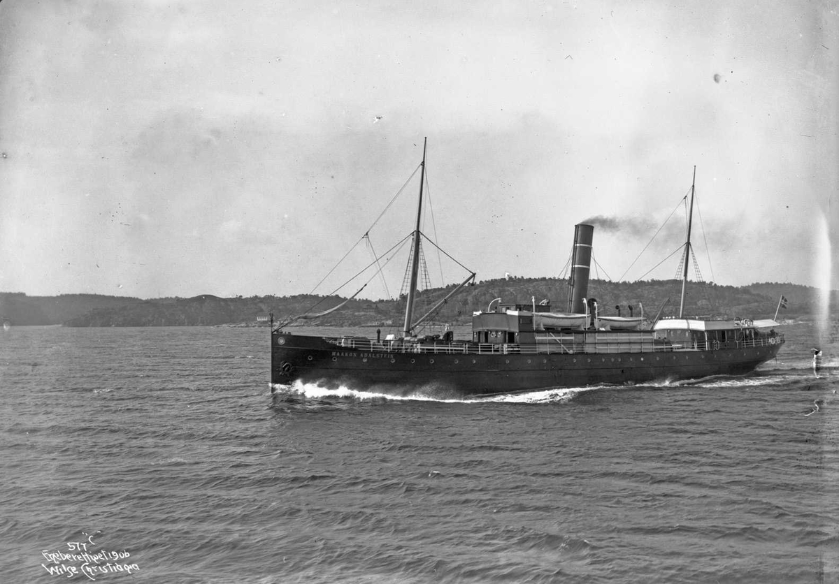 Anders Beer Wilse, Haakon Adalstein (b. 1873, Mitchell & Co., Newcastle)