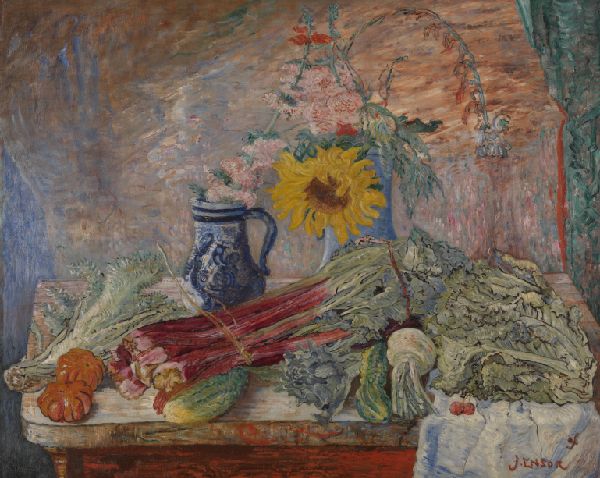 James Ensor, Flowers and Vegetables