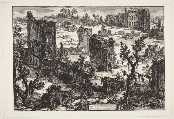 Giovanni Battista Piranesi, Trajan's termer