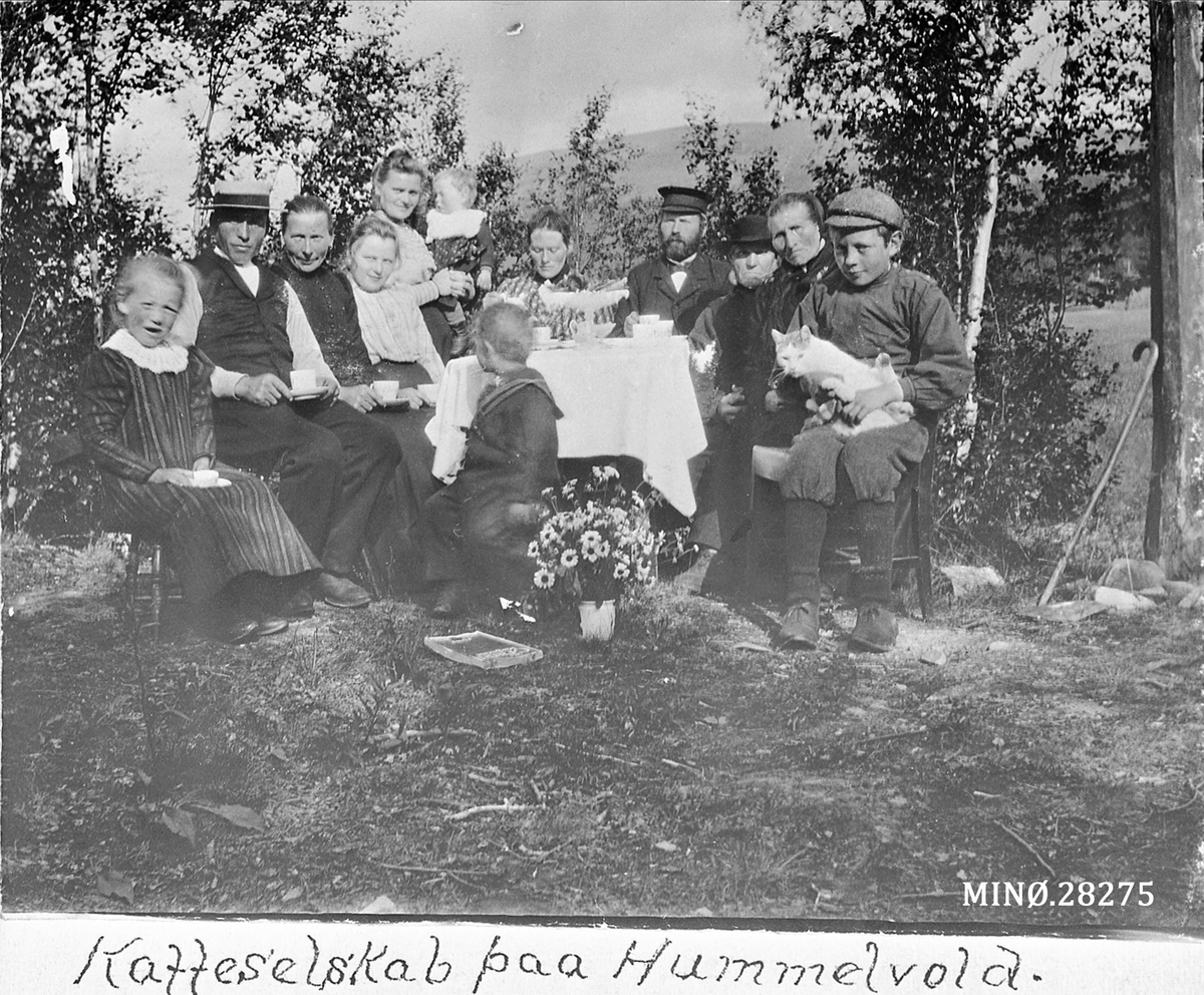 Rugsveen, Johan, Undseth, "Kaffeselskap paa Hummelvold"