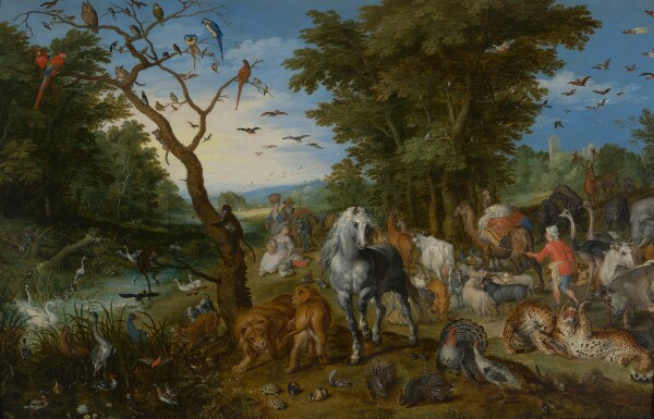 Jan Brueghel the Elder, The Entry of the Animals into Noah's Ark