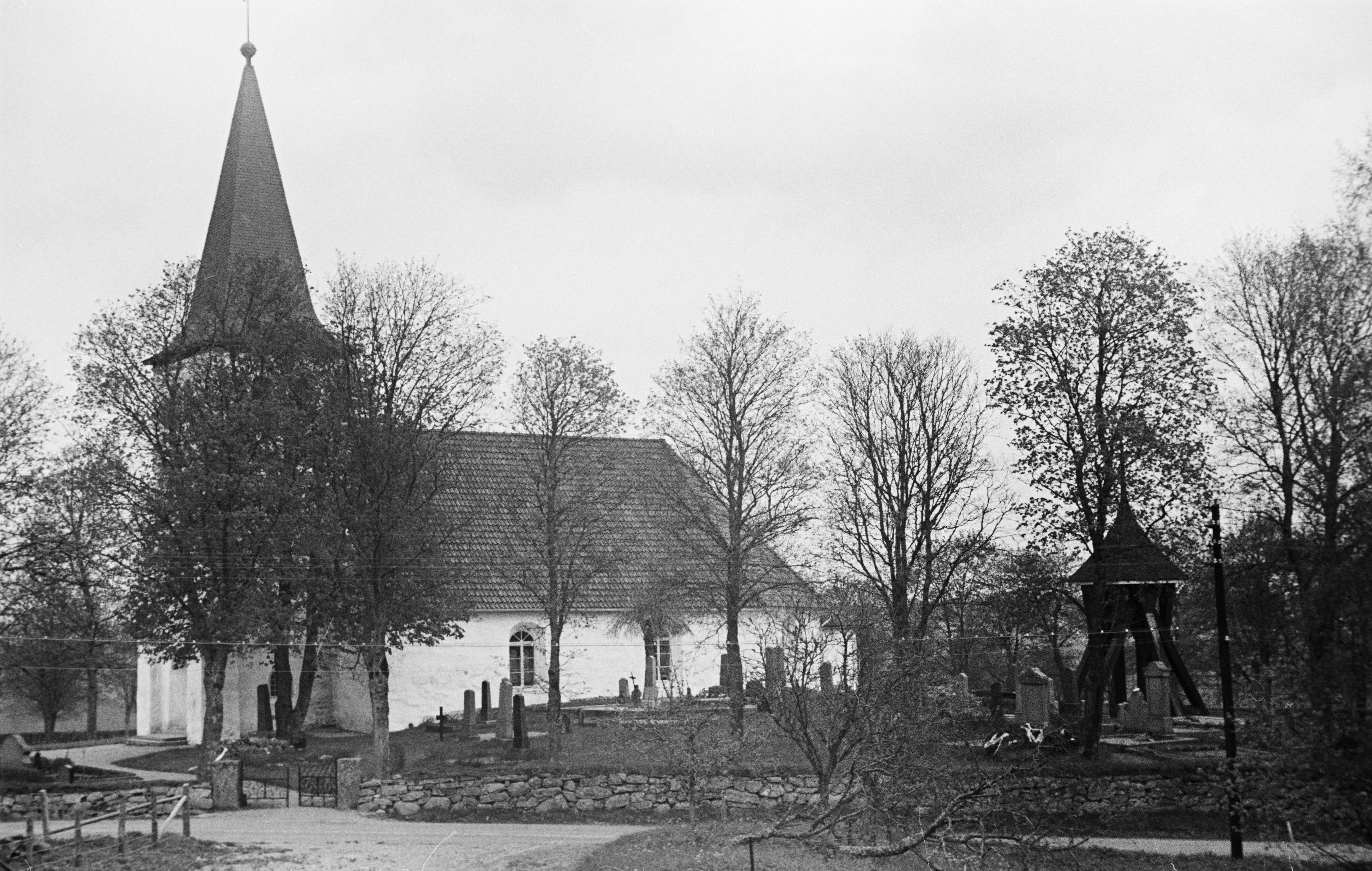Bertil Berthelson, Upphärads kyrka