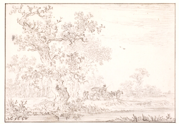 Jan Josefsz van Goyen, Rejsevogn i udkanten af en skov