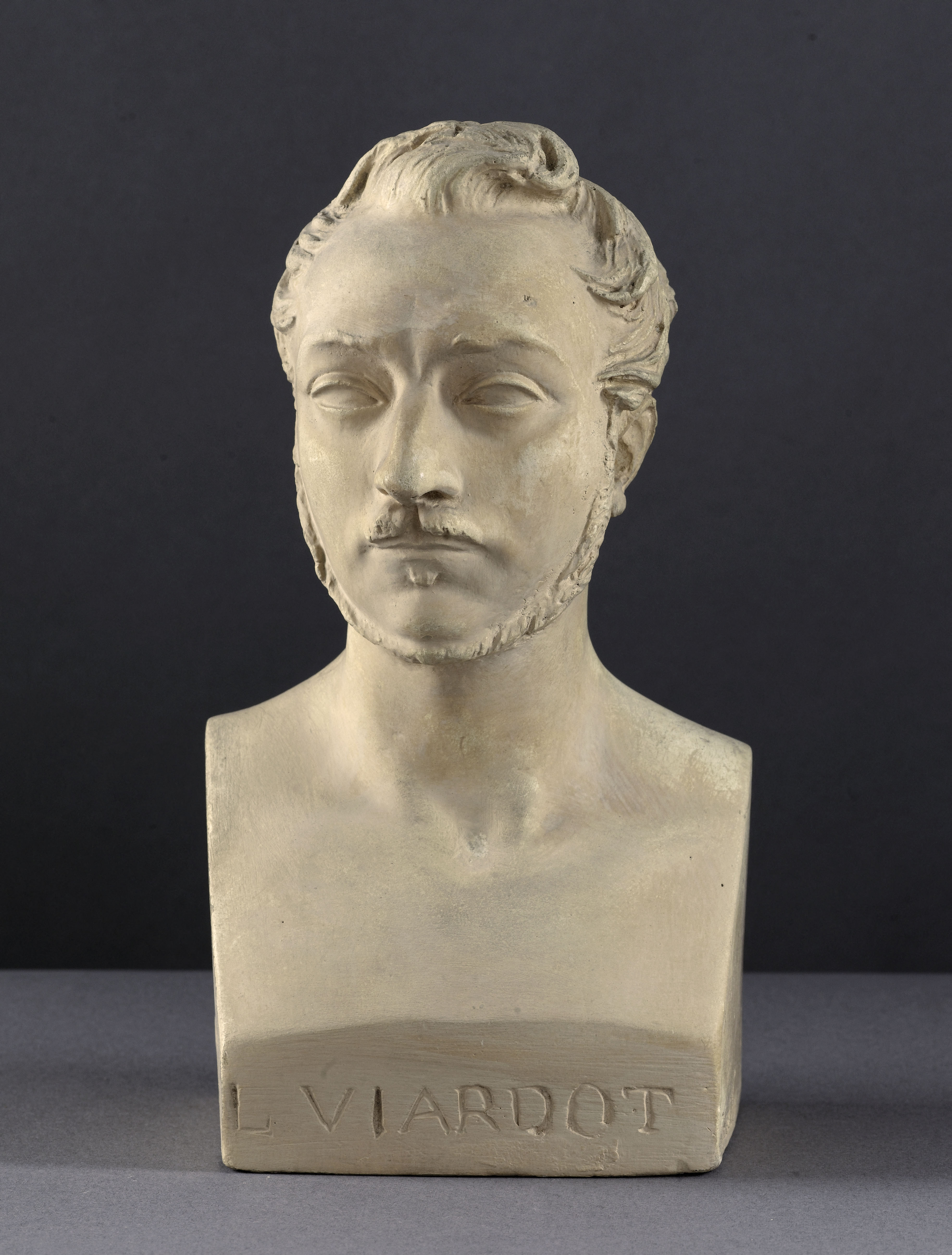 Jean Pierre Dantan, Portrait sérieux de l'homme de lettres, Louis Viardot (1800-1883)
