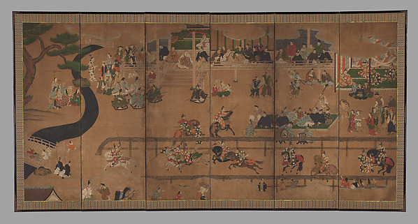 Unidentified, Horse Race at the Kamo Shrine