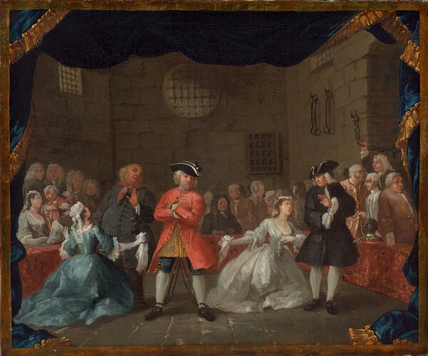 William Hogarth, A Scene from The Beggar's Opera