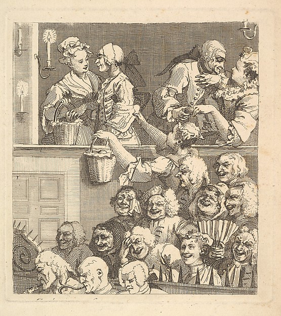 William Hogarth, The Laughing Audience