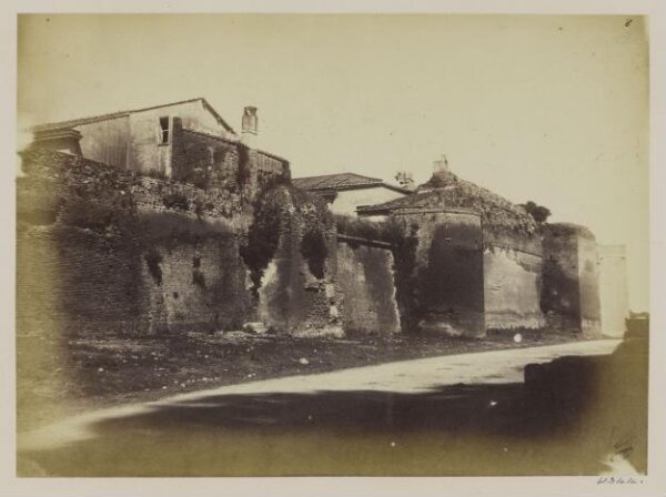 Parker, John Henry, Gates of Rome - Remains of the Porta Nomentana, Honorius, A.D. 400