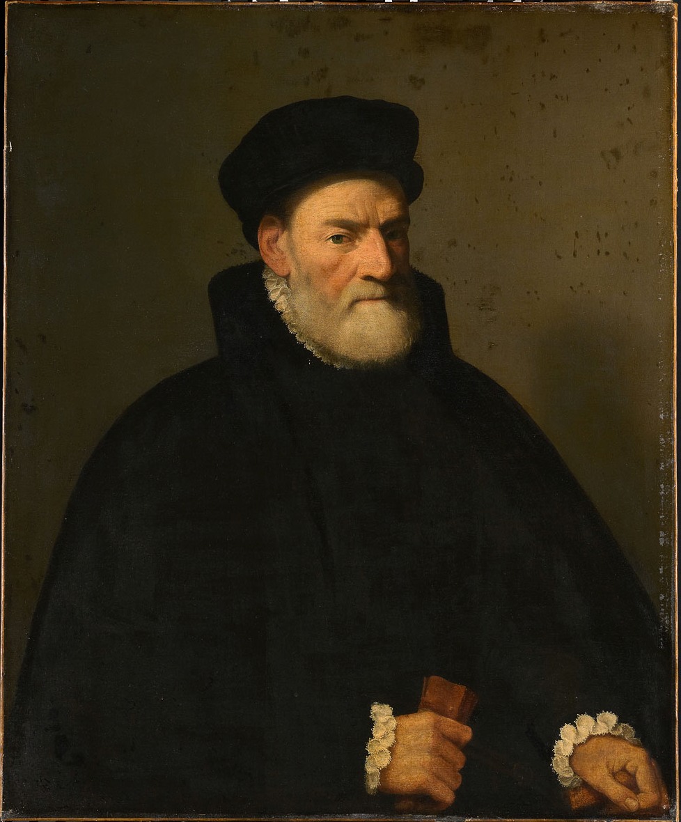 Giovanni Battista Moroni, Portret van Vercellino Olivazzi