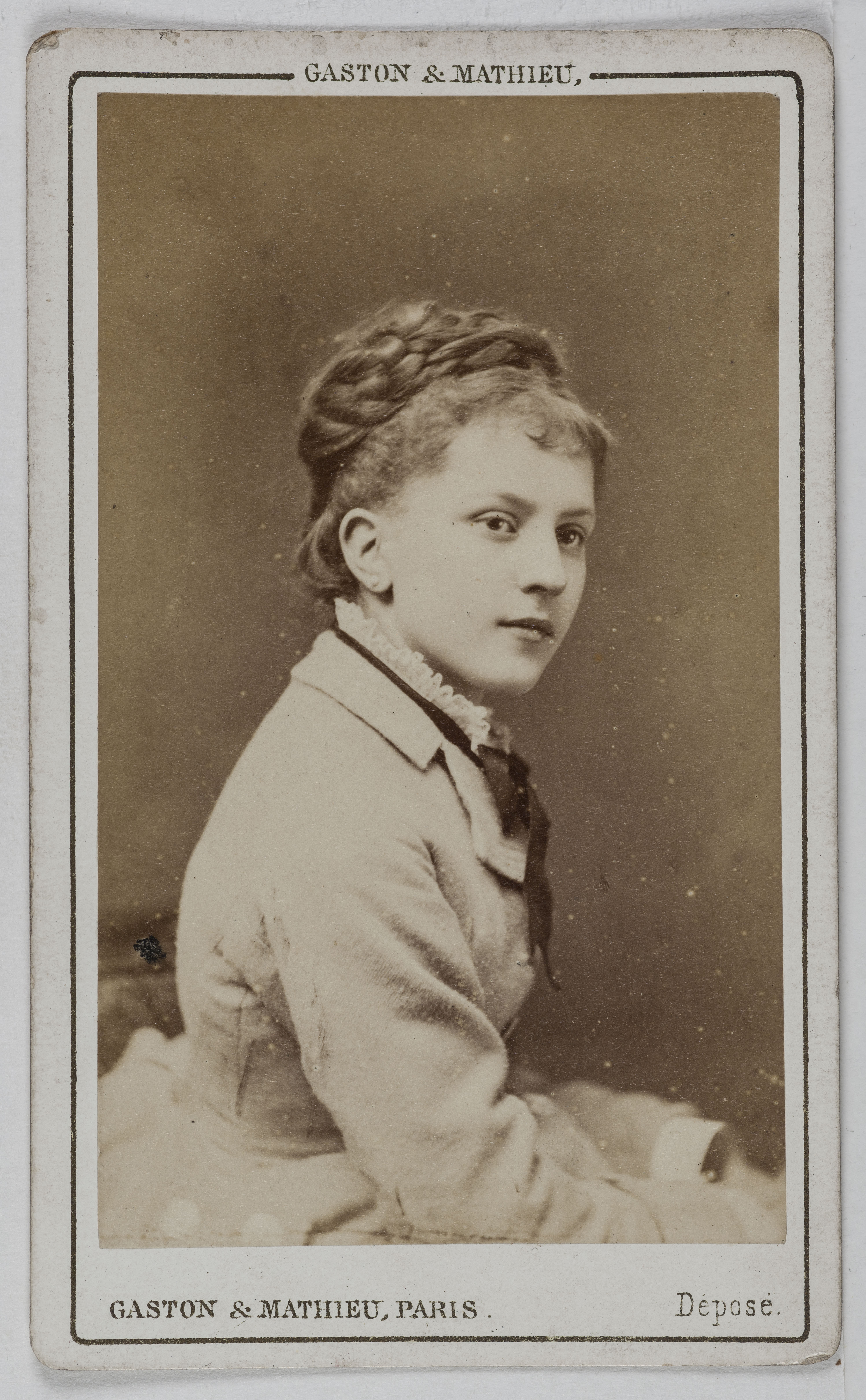 Mathieu & Cie Gaston, Portrait de Lody Alice, (actrice)