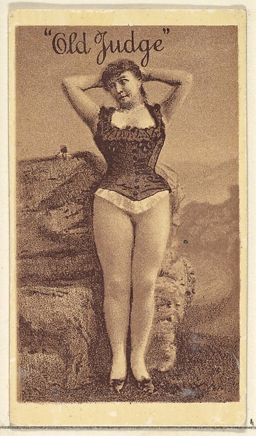 Goodwin & Company, Actress from the Old Judge series (N167) for Old Judge Cigarettes