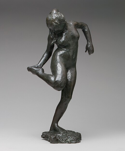 Edgar Degas, Dancer Looking at the Sole of Her Right Foot (Fourth State)