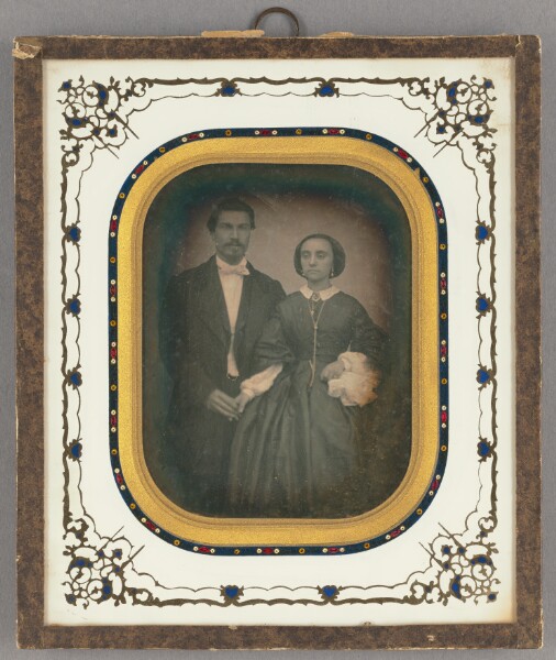 Unknown, [Portrait of an Unidentified Man and Woman]