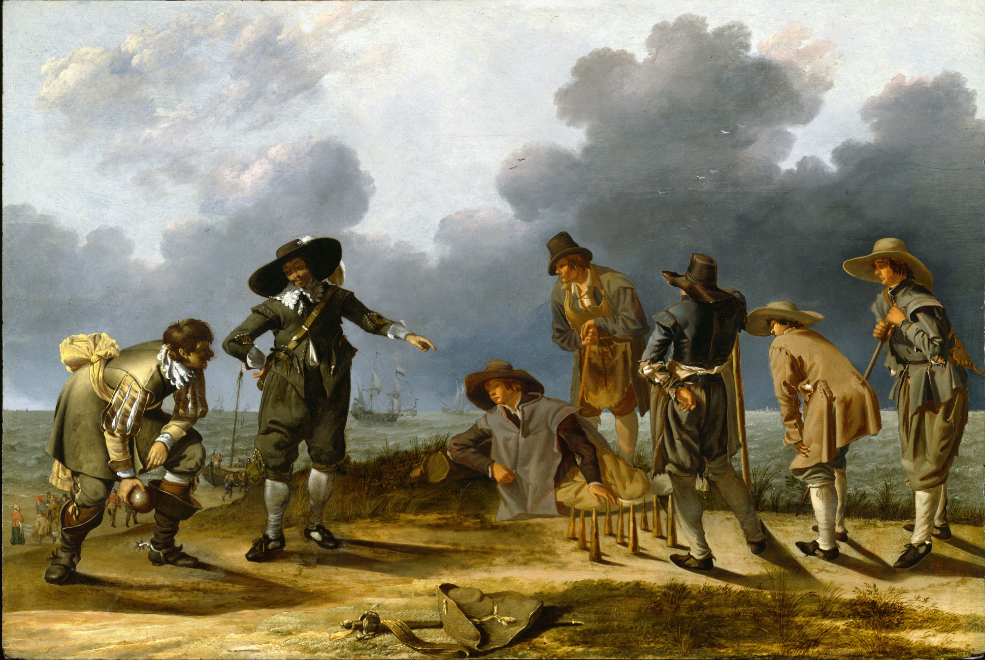 Jacob Duck, The Game of Skittles (Allegory of Fortune?)