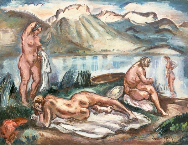 Othon Friesz, Le lac d'Annecy
