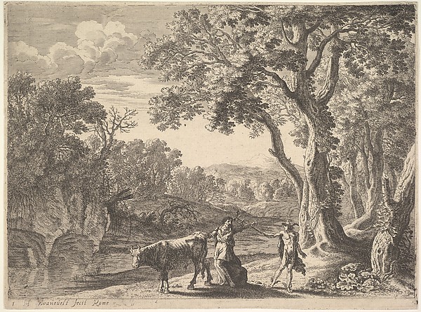 Herman van Swanevelt, Mercury Turning Battus to Stone