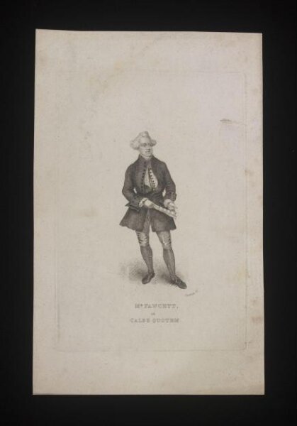 Unknown, Mr Fawcett as Coleb Quotem