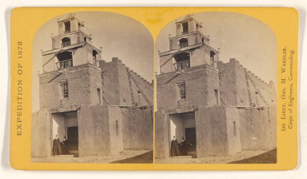 Timothy H. O'Sullivan, The ancient church of San Miguel, Santa Fe, N.M. Supposed to have been built by the first Spanish missionaries about 250 years..