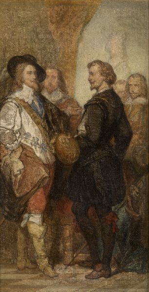Nicaise De Keyser, The Painter Anthony van Dyck in London