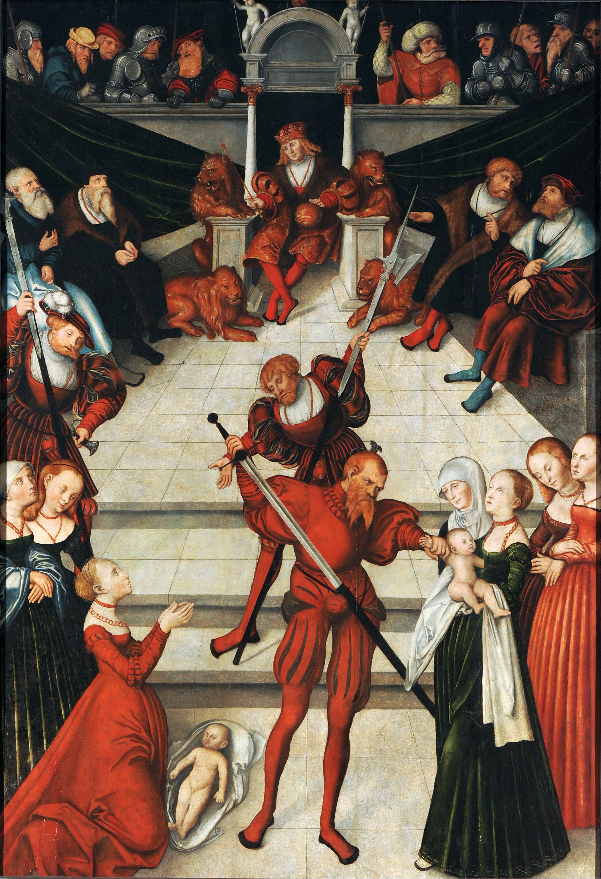 Lucas Cranach the Elder, Judgment of Solomon