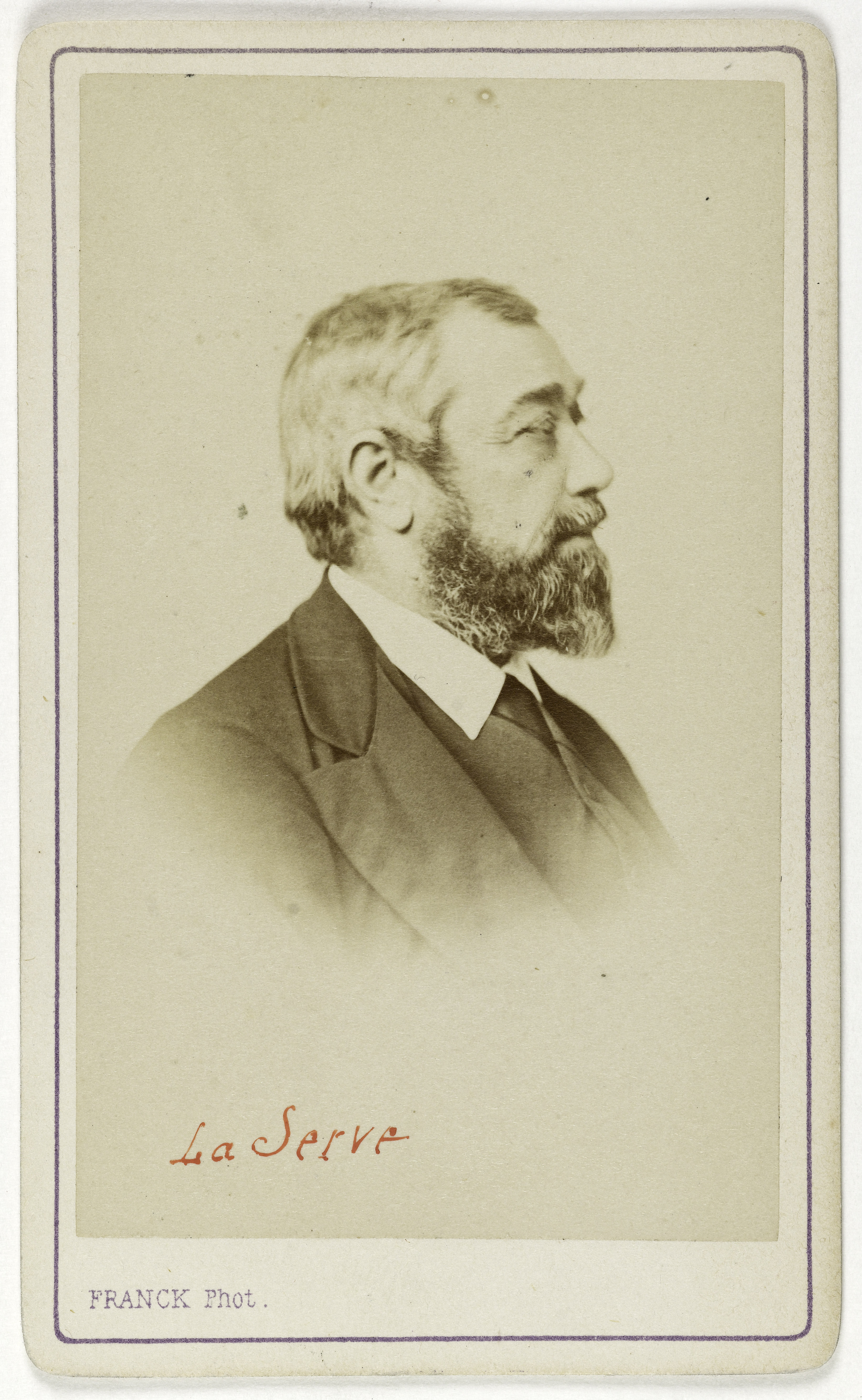 Franck, Portrait d'Alexandre Robinet de Laserve, (1821-), (homme politique)
