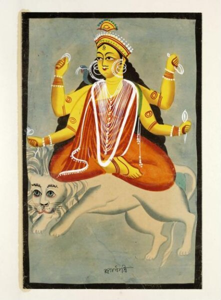 Unknown, Durga as Jagaddhatri
