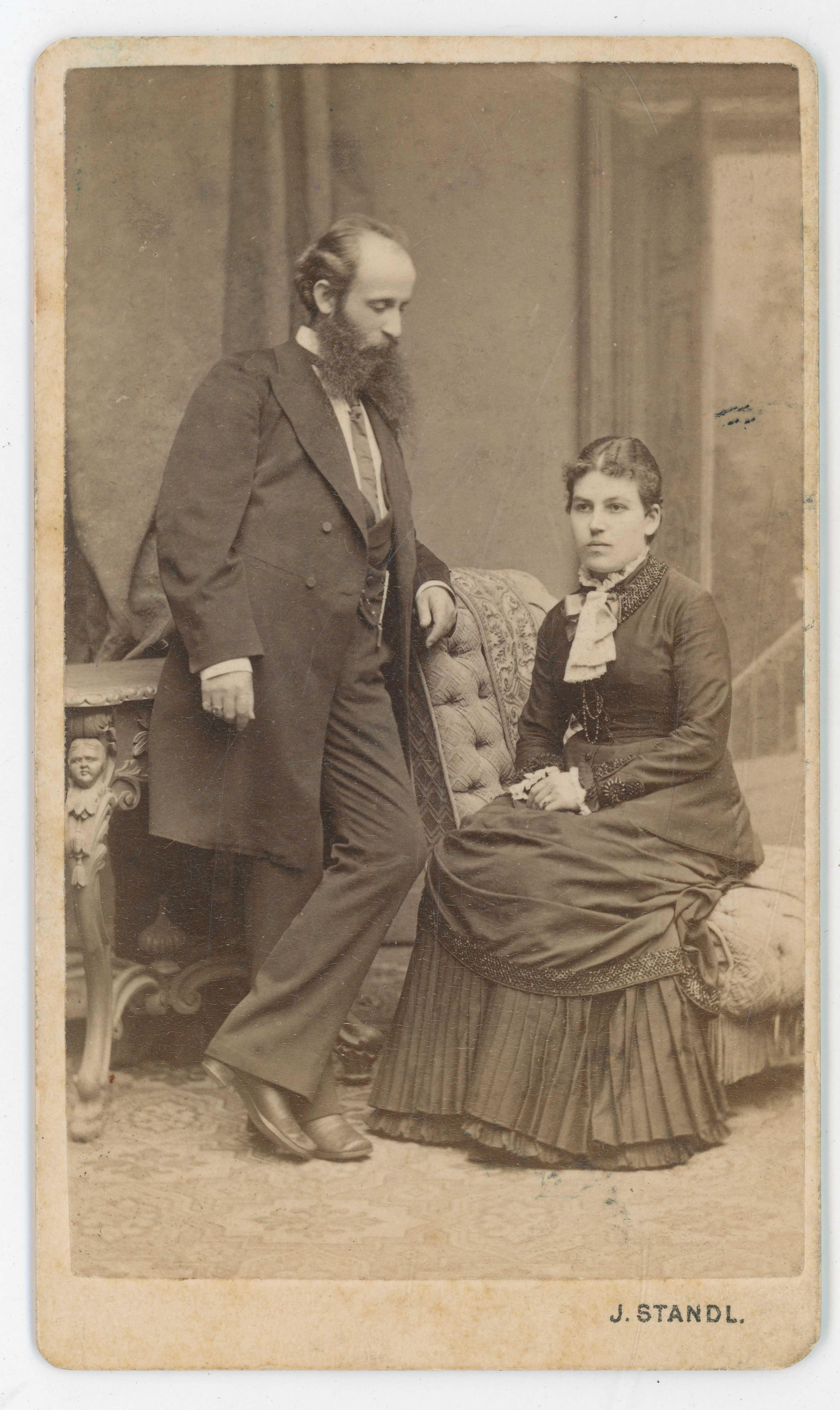 Ivan (27. 10. 1832.––30. 8. 1897.) Standl, Roditelji Bogumile Vilhar