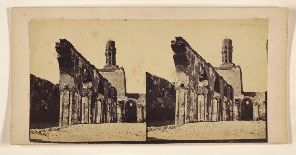 Francis Frith, [Ruins & columns, Egypt or Ethiopia]