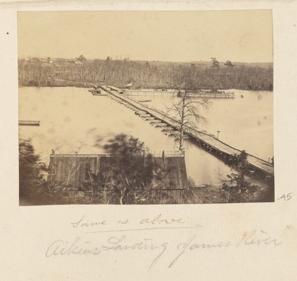 A. J. Russell, Aiken's Landing, James River