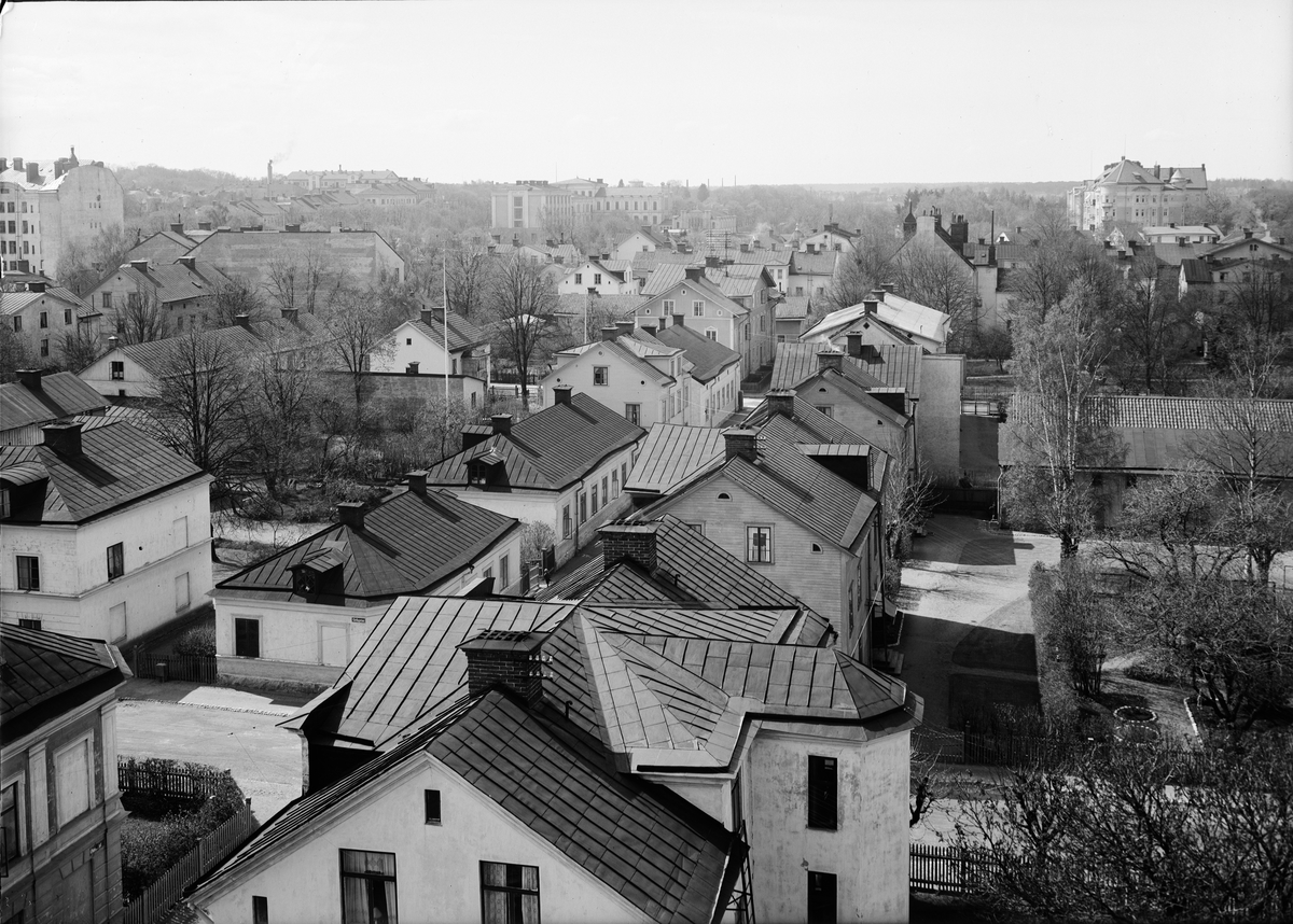 Paul Sandberg, Stadsvy, Luthagen, Uppsala 1933