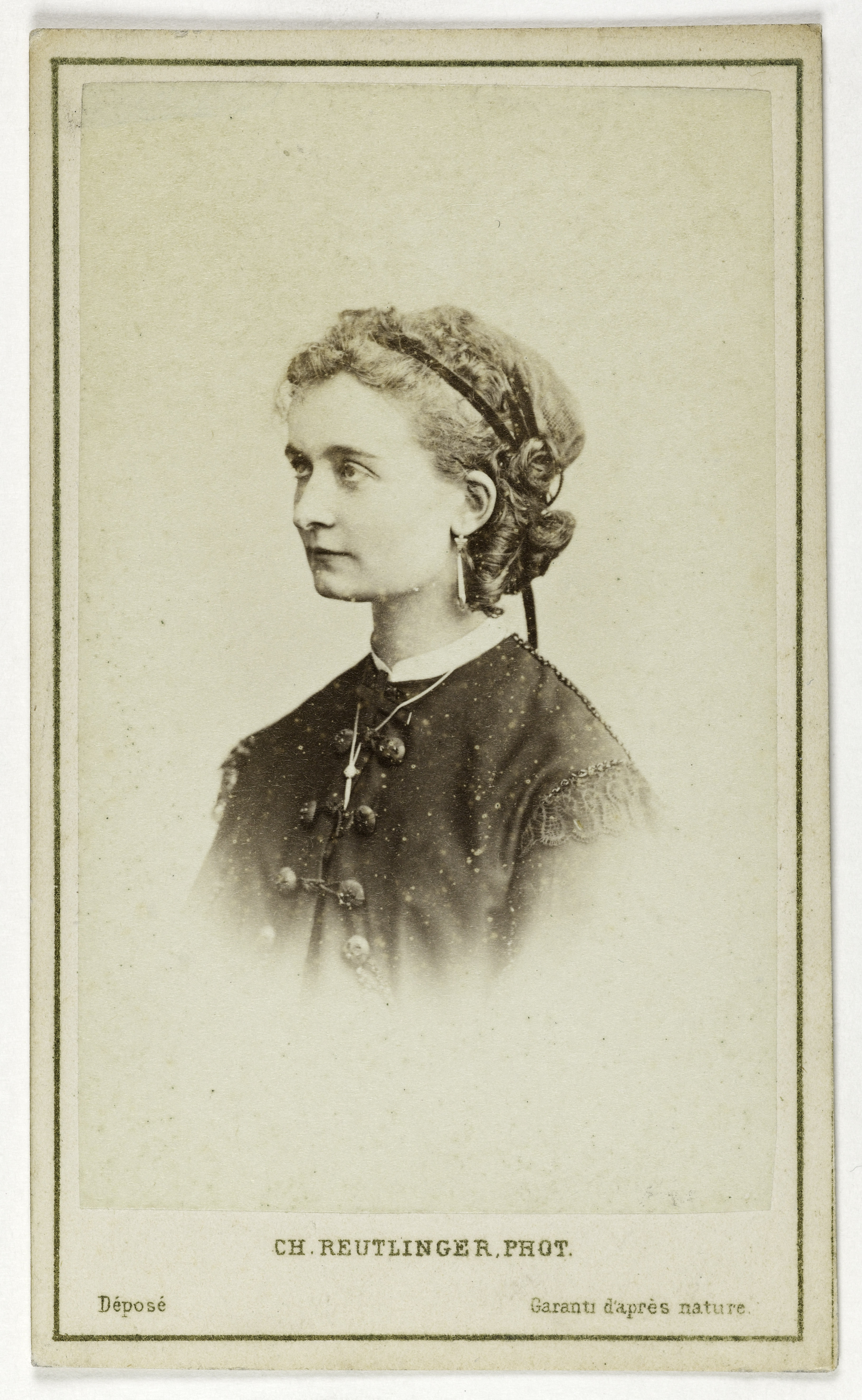 Charles Reutlinger, Portrait de Larigny, (actrice)