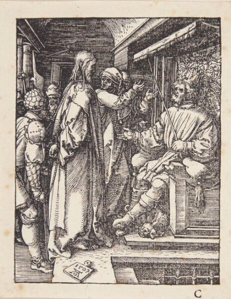 Albrecht Dürer, Kristus for Herodes