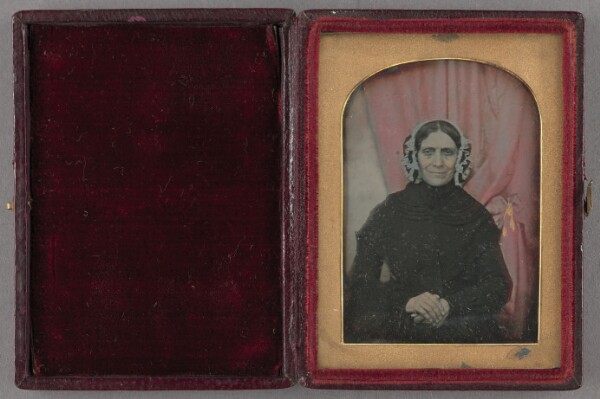 Unknown, [Portrait of a Seated, Middle-aged Woman]