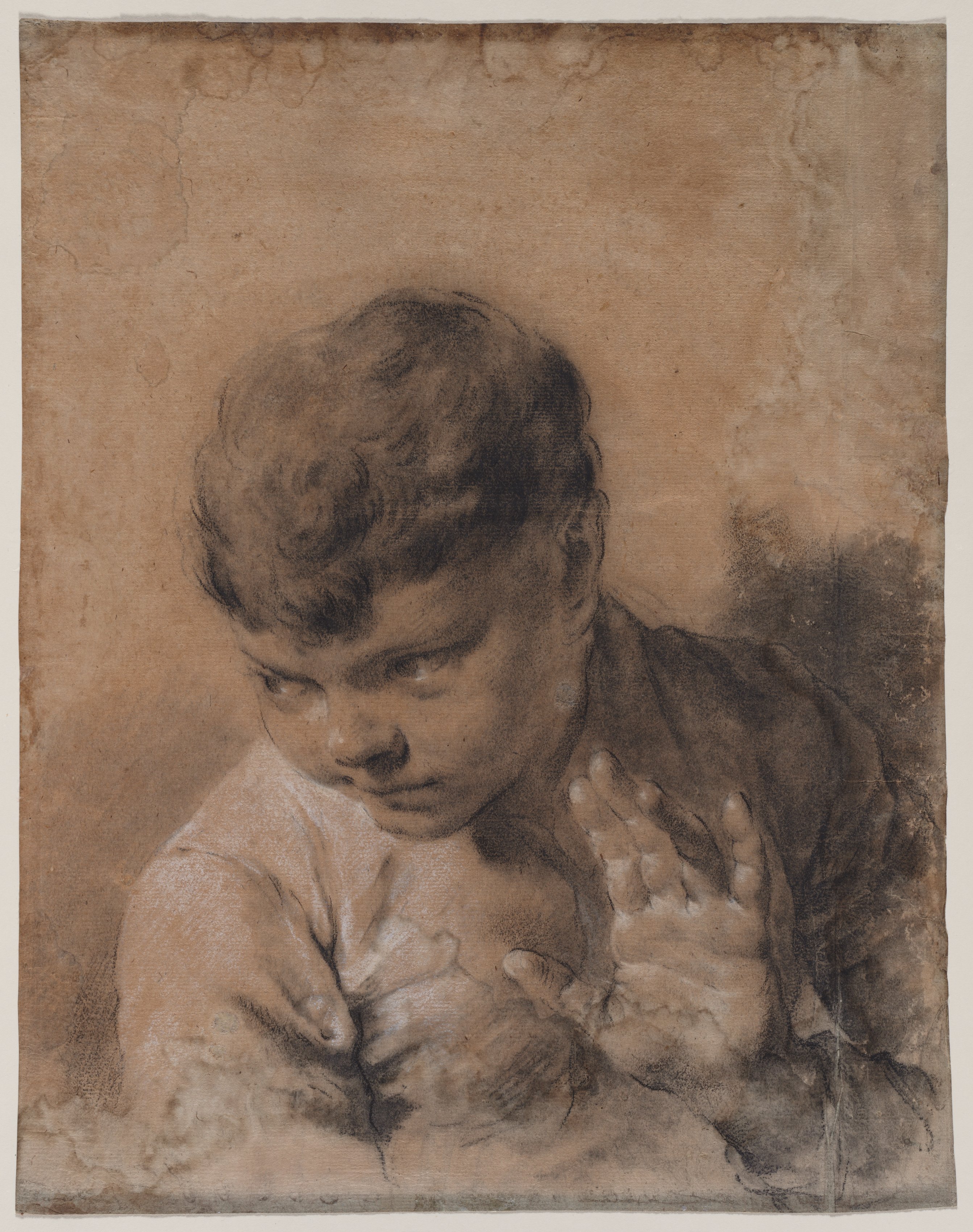 Giovanni Battista Piazzetta, A Portrait of the Artist's Son Giacomo