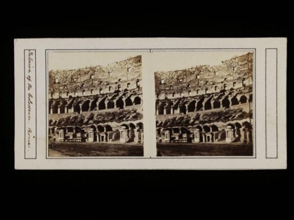 Unknown, Interior of the Colosseum
