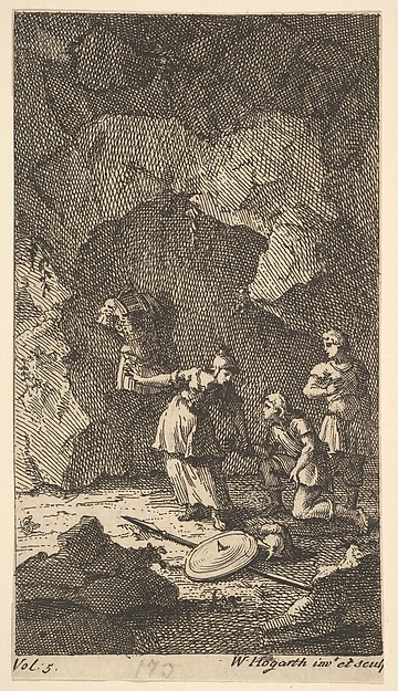 William Hogarth, Cassandra, Frontispiece, Vol. 5
