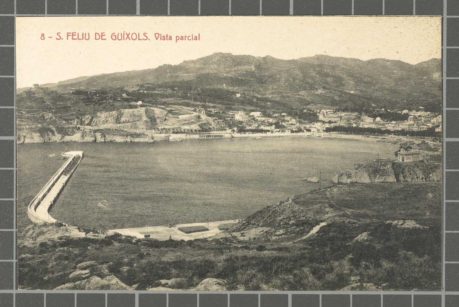 Desconegut, 8 - S. Feliu de Guíxols. Partial view