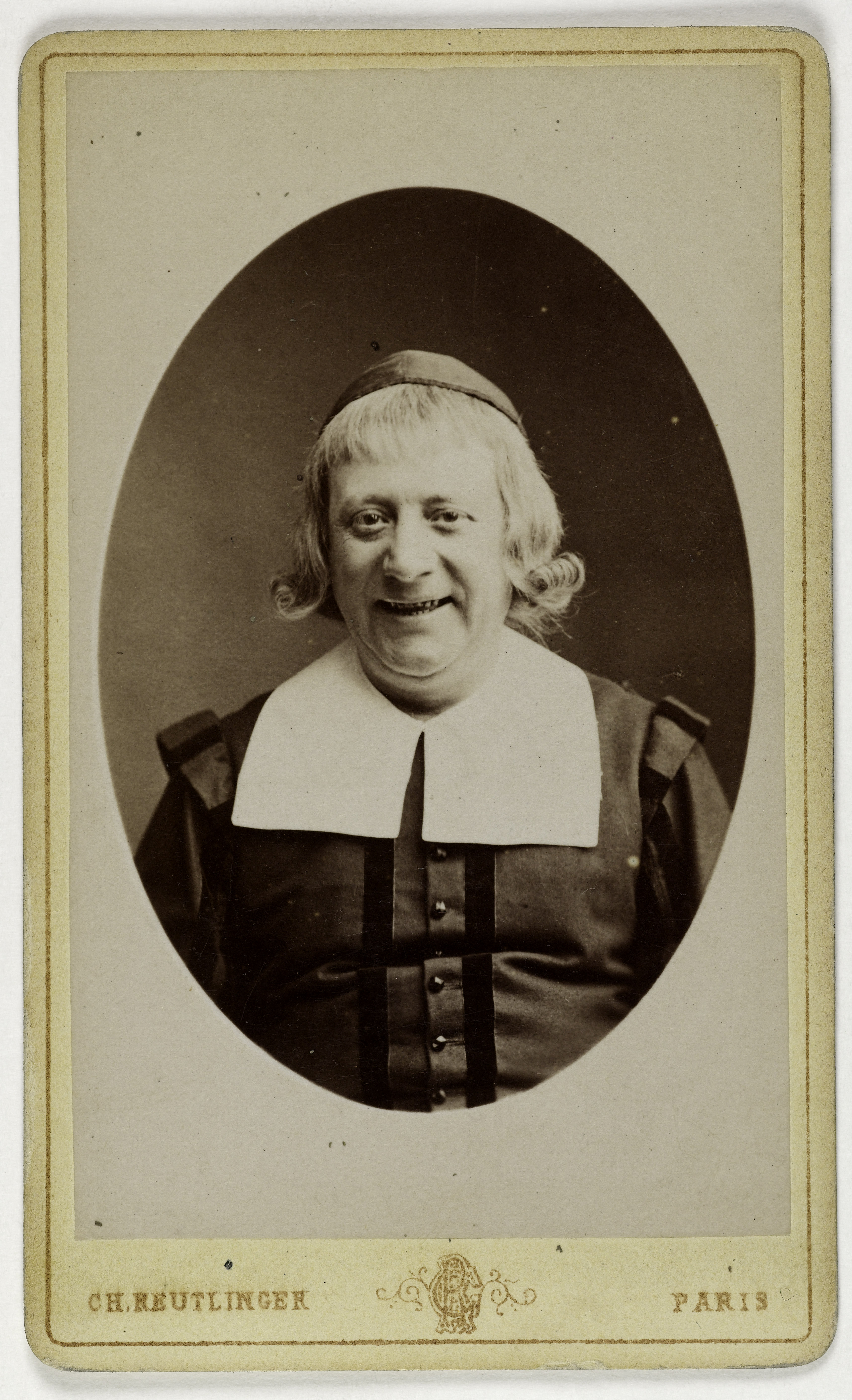 Charles Reutlinger, Portrait d'Hittemans, (acteur au théâtre des Variétés)