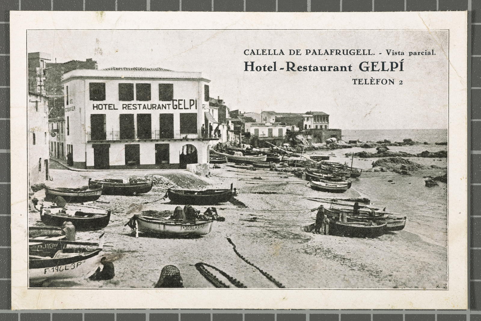 Desconegut, Calella de Palafrugell. - Partial view.