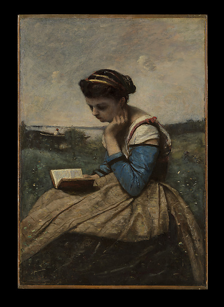 Camille Corot, A Woman Reading