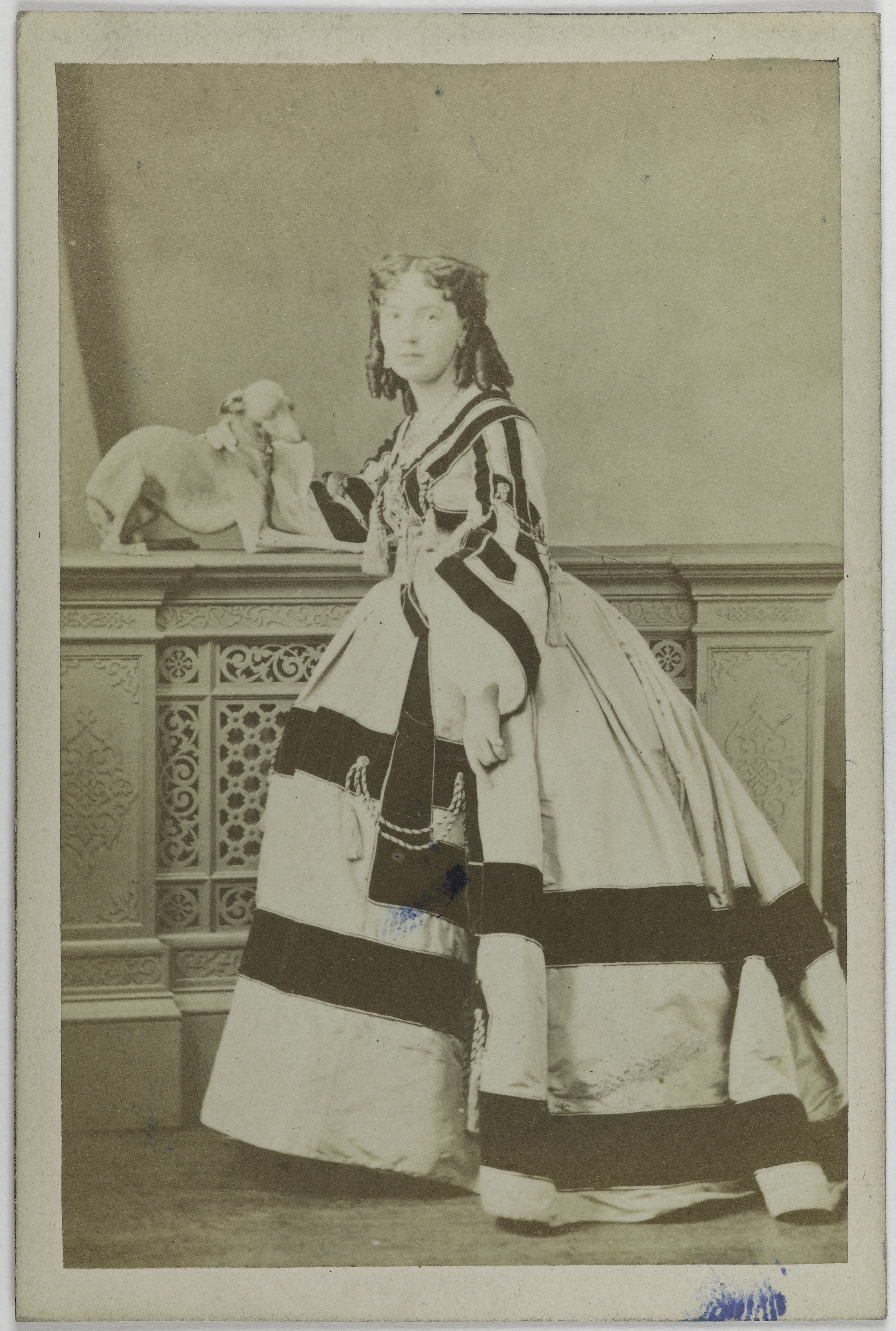Anonyme, Portrait de Cora Pearl (Elisabeth Emma Crouch dite, 1835?-1886), courtisane