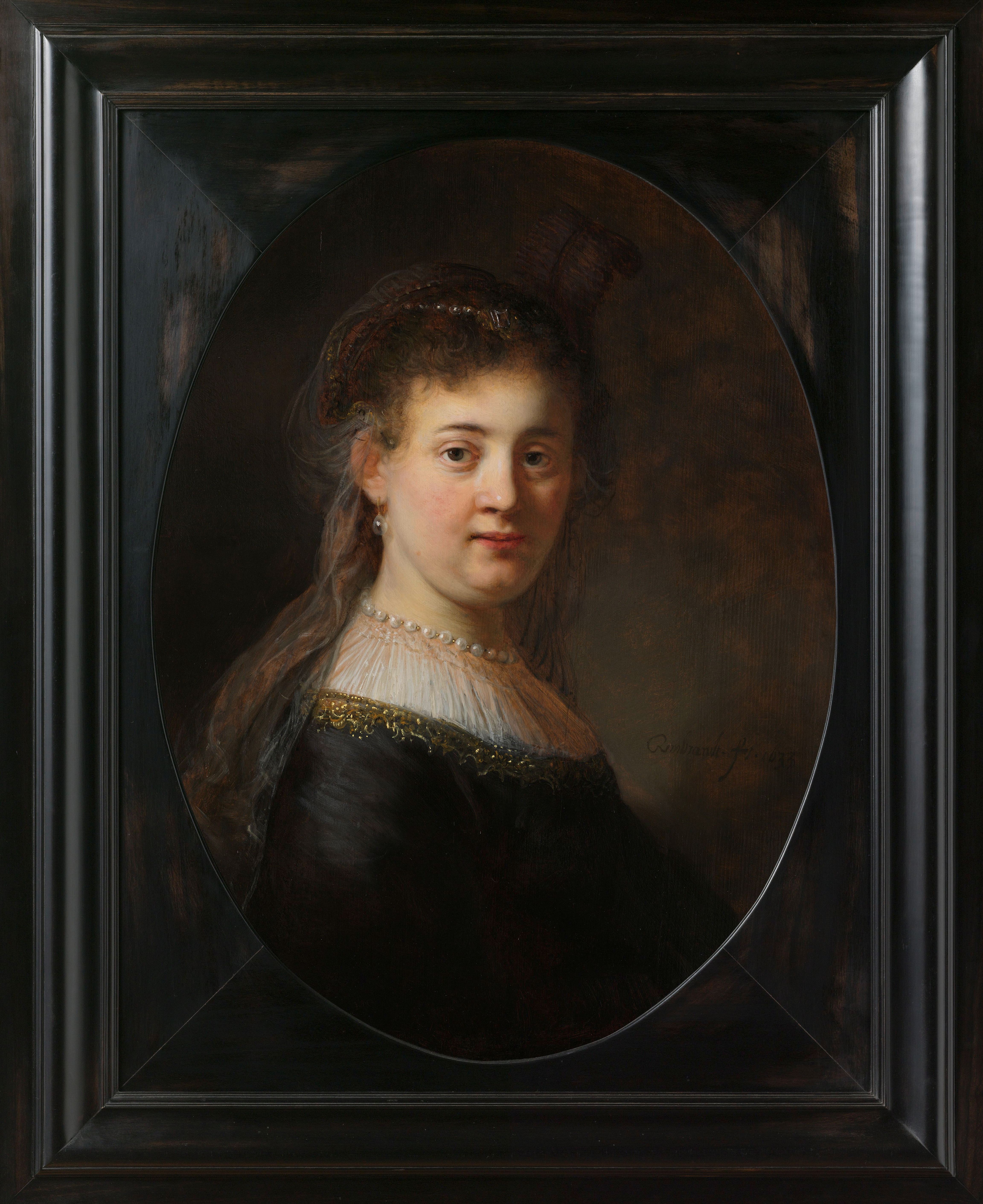 Rembrandt, Young Woman in Fantasy Costume