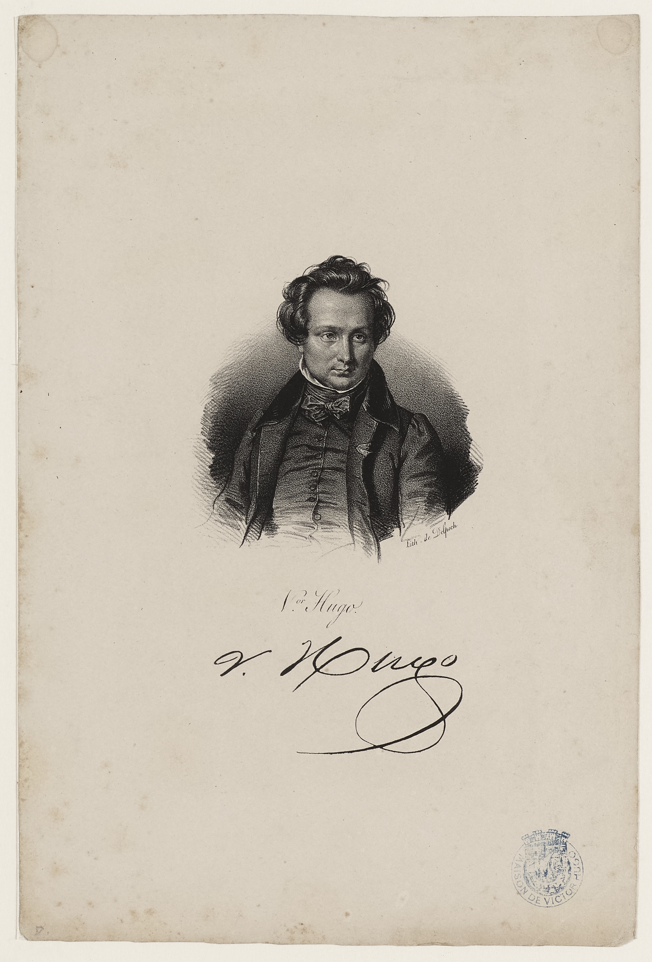 Anonyme, V.or Hugo
