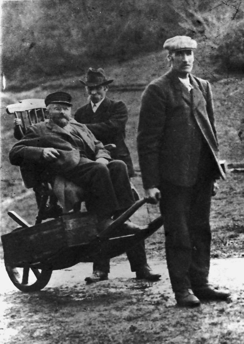 Alexander Bredstrøm Ansberg, Tylldalens første rullestol,