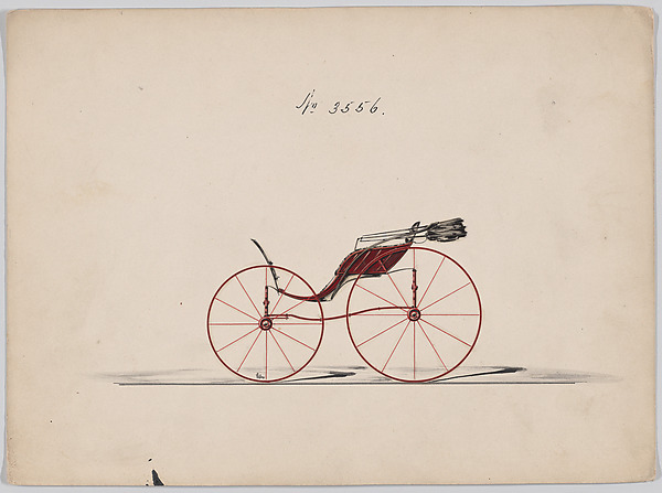 Brewster & Co., Design for Pony Phaeton, no. 3556