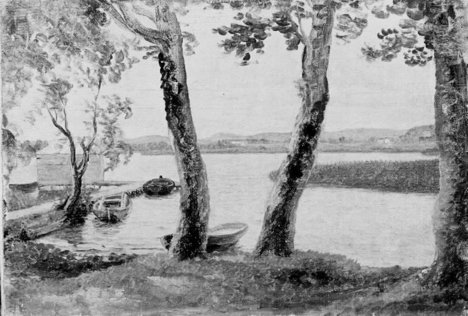 C.W. Eckersberg, Parti ved Lyngby Sø